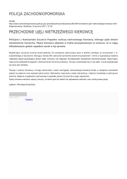 Generuj PDF - Policja Zachodniopomorska