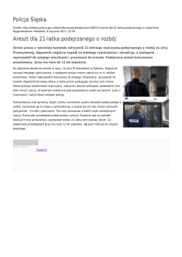 Generuj PDF - Policja Śląska