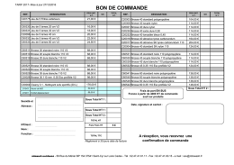 T&eacute;l&eacute;chargement Bon de commande