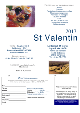 St Valentin - Ferme de Montblin