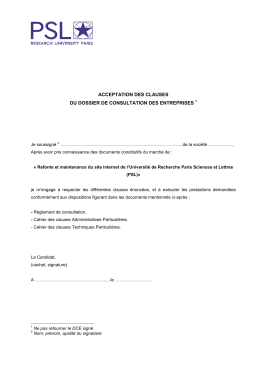 4- Document portant accepatation CCAP