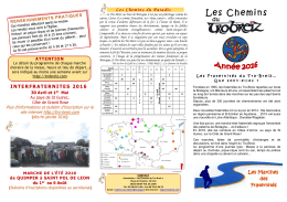 Plaquette des fraternit&eacute;s - Tro