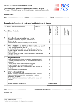 Bewertung des kundenorientierten Verkaufsgespräches für