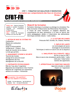 CFBT-1 - Efectis
