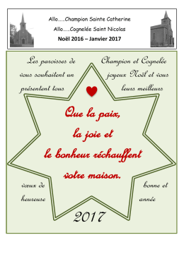 Champion - Paroisses de Namur