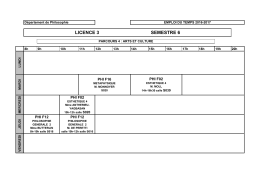 LICENCE 3 SEMESTRE 6