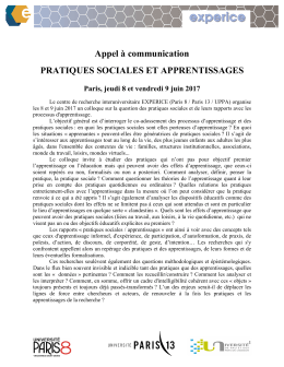 Appel à communication