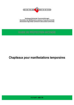 2002-15 Chapiteaux pour manifestations temporaires