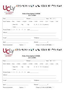 FI_AS Catho LOISIR