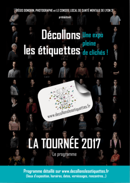 la tournée 2017 - Decollons les etiquettes