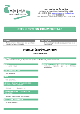ciel gestion commerciale
