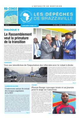 Télécharger - Les Dépêches de Brazzaville