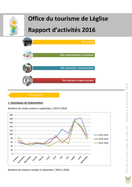 Rapport d`activités 2016