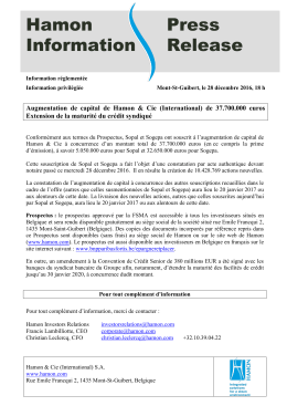 Rapport de gestion consolidé - finances - 31/12/12 conseil