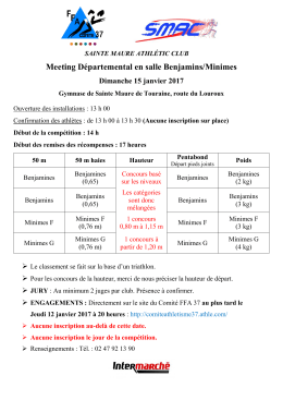 Consultez les horaires