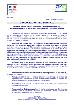 Pollution de l`air par les particules en suspension - Saint