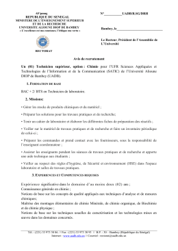 (01) Technicien sup&eacute;rieur, option
