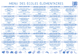 Menu &eacute;l&eacute;mentaire - Champs-sur