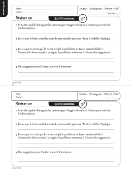 R&eacute;viser un R&eacute;viser un