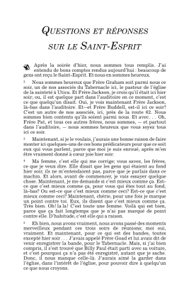 FRN59-1219 Questions et r&eacute;ponses sur le Saint
