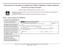 Guide du formulaire de remplacement W-8BEN-E
