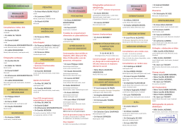 Télécharger la liste des médecins avec les jours et heures