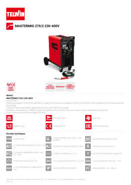 mastermig 270/2 230-400v