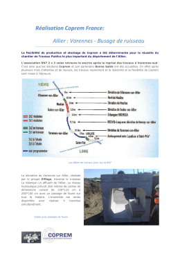#5 - R&eacute;alisation Coprem - Dep03