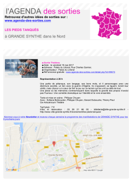 Imprimer - Agenda des sorties