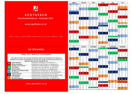 Zur Information: B www.apotheker.or.at - Wallersee