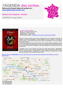 Imprimer - Agenda des sorties