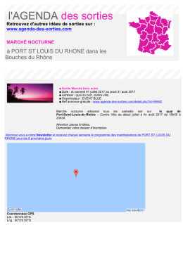 Imprimer - Agenda des sorties