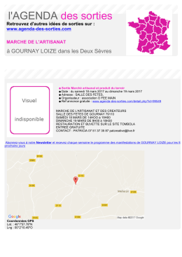 Imprimer - Agenda des sorties