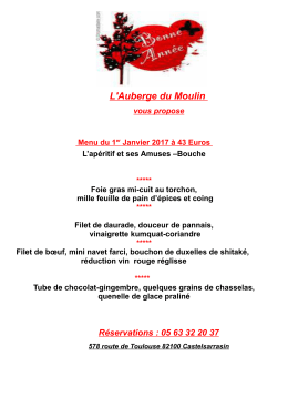 téléchargez le menu du nouvel an 2017