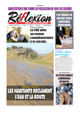 Edition du 26-12-2016