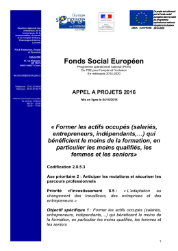 Former les actifs occup&eacute;s (salari&eacute;s, entrepreneurs, ind&eacute;pendants