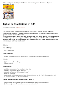Eglise en Martinique n° 535 - Eglise catholique de Martinique