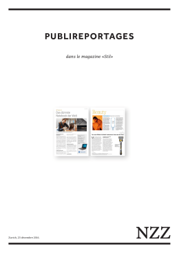 publireportages - Amazon Web Services