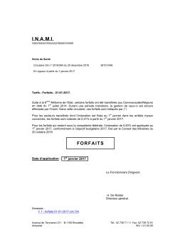 V 1 - forfaits 01-01-2017