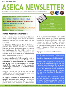 acc&eacute;der aux derniers bulletins