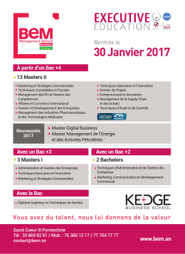 30 Janvier 2017