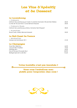 d&eacute;couvrir notre cartes des vins