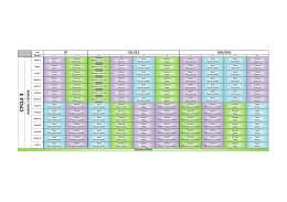 Centre : calendrier des activit&eacute;s TAP 2015/2016.