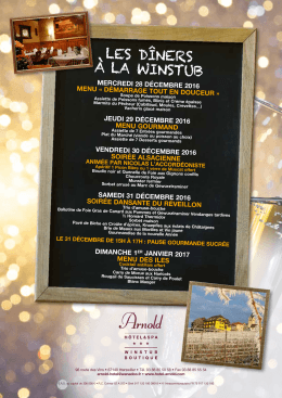 Forfait R&eacute;veillon Nouvel An