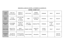 menu club mois JANVIER 2017 - Boulogne