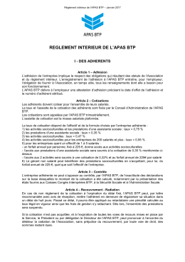 Lire les conditions