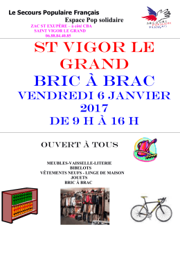 St Vigor le Grand Bric &agrave; brac - Saint-Vigor-le
