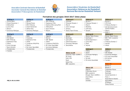 Groupes 2&egrave;me Phase 16