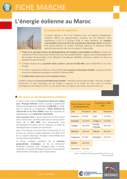 T&eacute;l&eacute;charger la fiche march&eacute; : l`&eacute;nergie &eacute;olienne au Maroc