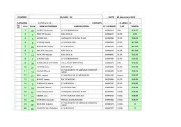 COURSE OLHAIN 62 DATE : 28 d&eacute;cembre 2016 NOM et PRENOM